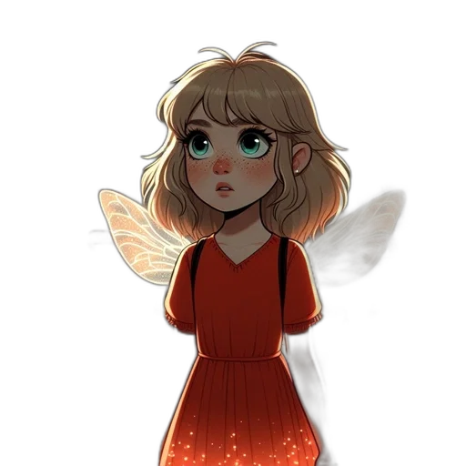 dress, creature, concept art, fantasy art transparent PNG cut-out