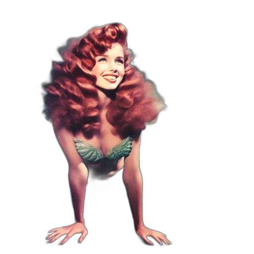 creature, dress, animal, hair transparent PNG cut-out