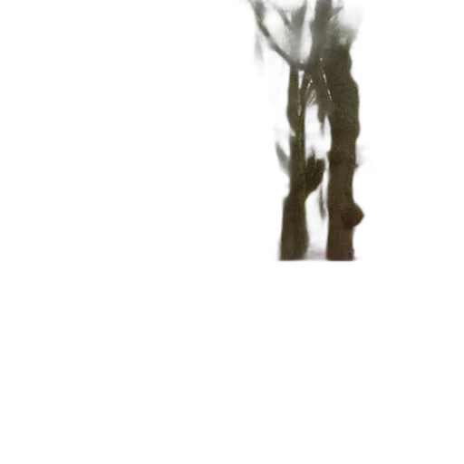 staff, creature, tree, robot transparent PNG cut-out