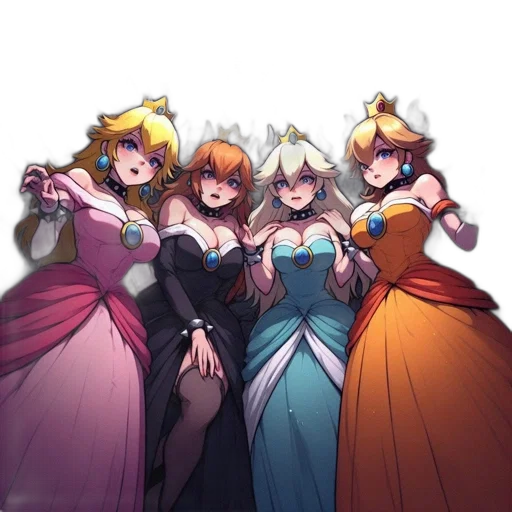 crown, dress, staff, weapon transparent PNG cut-out