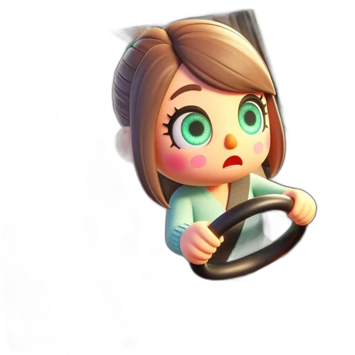 car, face, staff, concept art transparent PNG cut-out