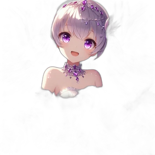 crown, creature, staff, robot transparent PNG cut-out