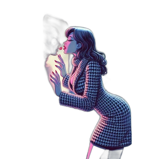 dress, robot, jacket, concept art transparent PNG cut-out