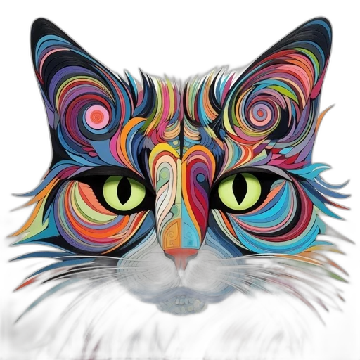 mask, animal, face, photorealistic transparent PNG cut-out