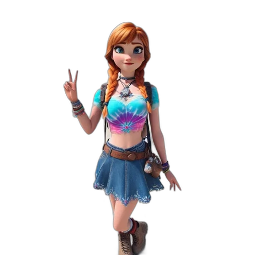 dress, jacket, staff, robot transparent PNG cut-out