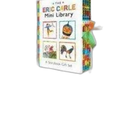 eric, carle, mini, library transparent PNG cut-out
