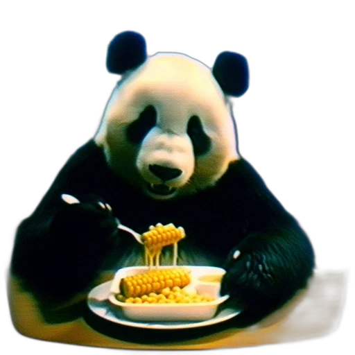 food, animal, 3d render, photorealistic transparent PNG cut-out