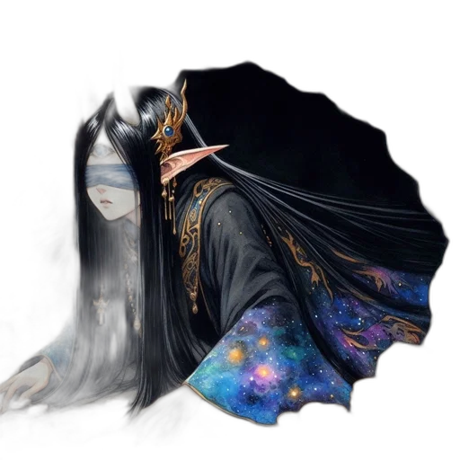 dragon, mask, sword, dress transparent PNG cut-out