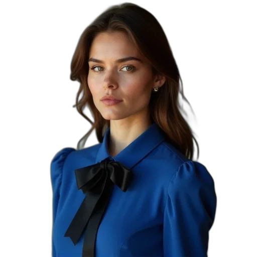 dress, jacket, staff, jewelry transparent PNG cut-out