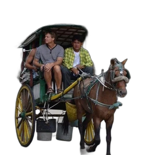 car, staff, two, men transparent PNG cut-out
