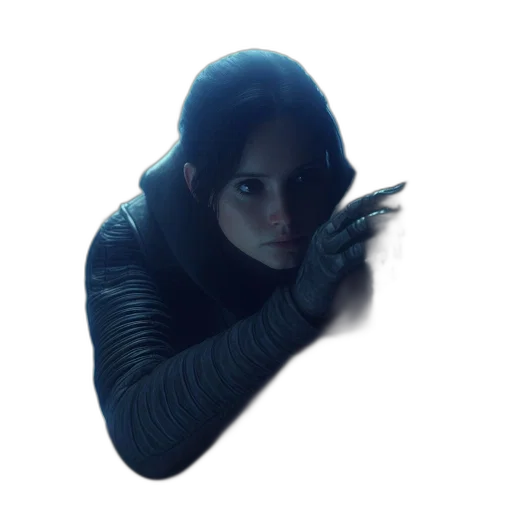 jacket, weapon, face, robot transparent PNG cut-out