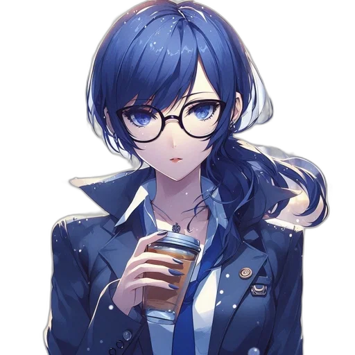 staff, food, jacket, face transparent PNG cut-out