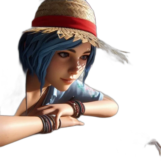 hat, jewelry, weapon, staff transparent PNG cut-out