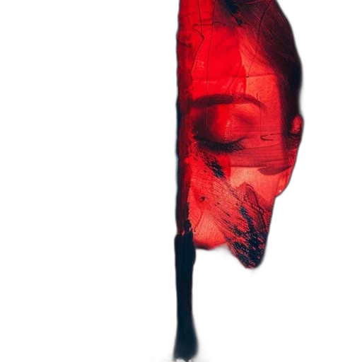 mask, umbrella, face, dress transparent PNG cut-out