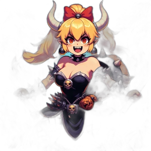 dragon, weapon, staff, crown transparent PNG cut-out