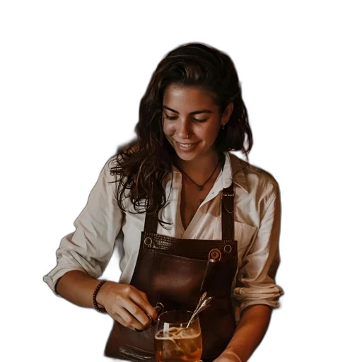 staff, jewelry, jacket, food transparent PNG cut-out