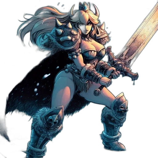 sword, weapon, comic book art, concept art transparent PNG cut-out