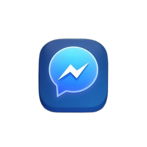 facebook, messenger, new, message transparent PNG cut-out