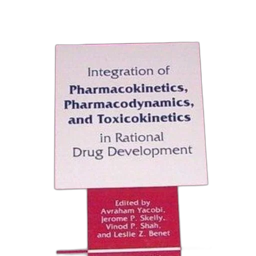 book, titled, integration, pharmacokinetics transparent PNG cut-out