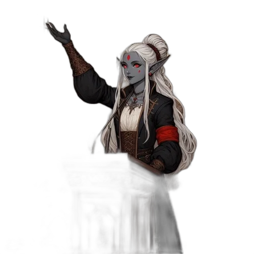 staff, creature, concept art, fantasy art transparent PNG cut-out