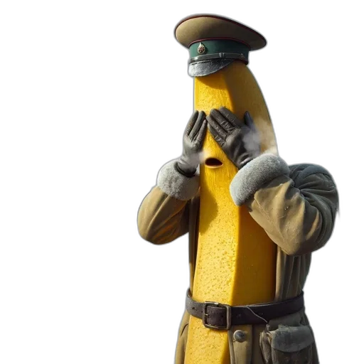 staff, weapon, jacket, robot transparent PNG cut-out