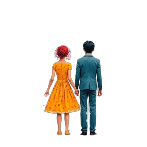dress, umbrella, robot, jacket transparent PNG cut-out