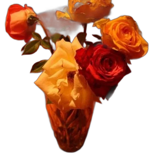 flower, crown, jewelry, 3d render transparent PNG cut-out