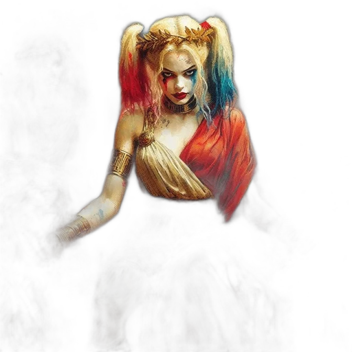 comic book art, fantasy art, concept art, watercolor transparent PNG cut-out
