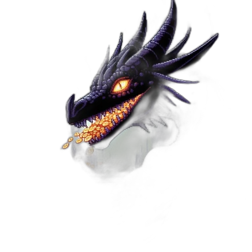dragon, creature, animal, mask transparent PNG cut-out