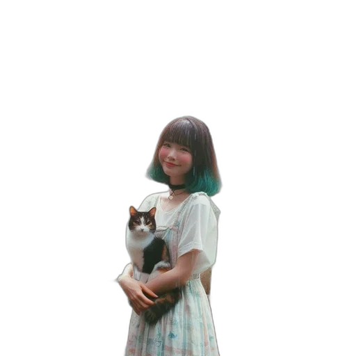 dress, animal, creature, staff transparent PNG cut-out