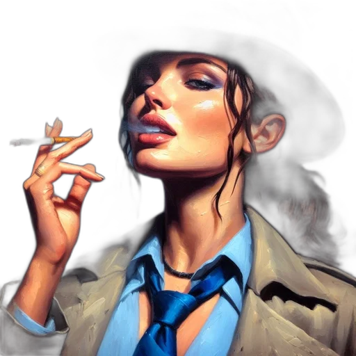 jacket, face, photorealistic, concept art transparent PNG cut-out