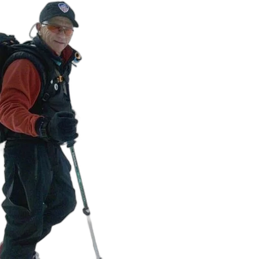 staff, man, red, jacket transparent PNG cut-out