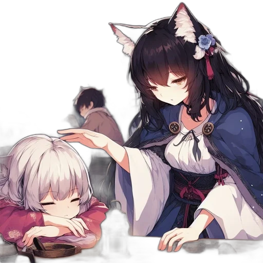 staff, creature, weapon, anime transparent PNG cut-out