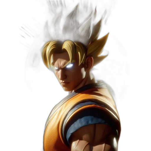 staff, hair, sword, face transparent PNG cut-out