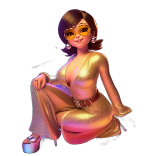 dress, jewelry, concept art, fantasy art transparent PNG cut-out