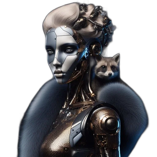 robot, mask, jewelry, concept art transparent PNG cut-out
