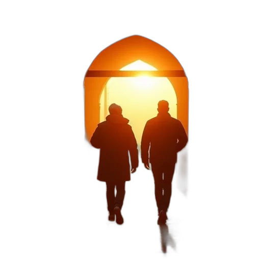 jacket, umbrella, 3d render, concept art transparent PNG cut-out