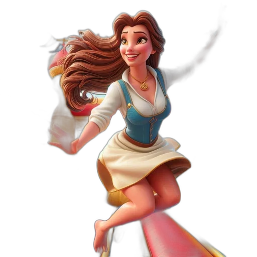dress, staff, concept art, fantasy art transparent PNG cut-out