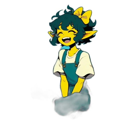 staff, creature, flower, mask transparent PNG cut-out