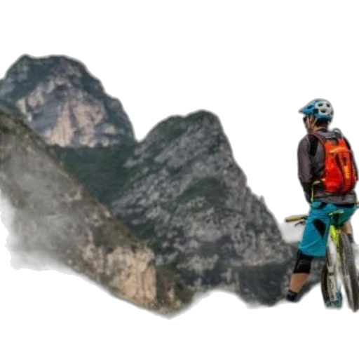 jacket, fog, mountain, biker transparent PNG cut-out
