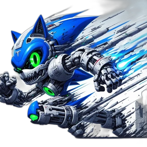 weapon, robot, animal, creature transparent PNG cut-out