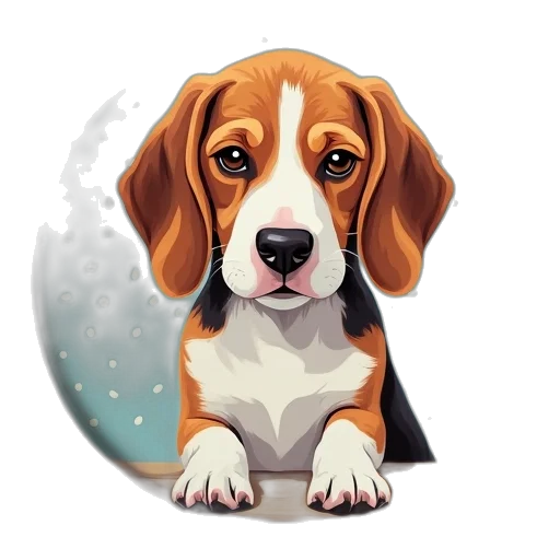 animal, staff, pixel art, photorealistic transparent PNG cut-out