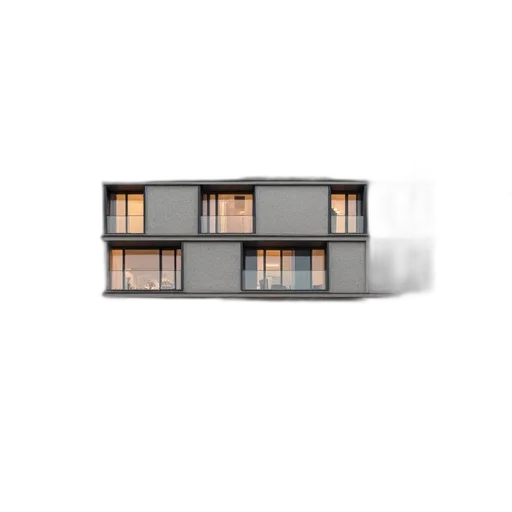 building, furniture, 3d render, concept art transparent PNG cut-out