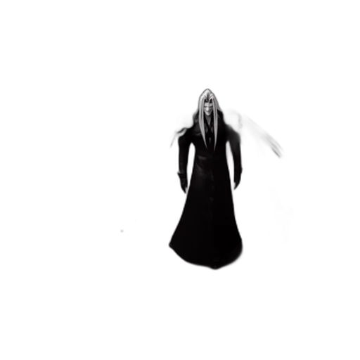 dress, mask, hair, creature transparent PNG cut-out