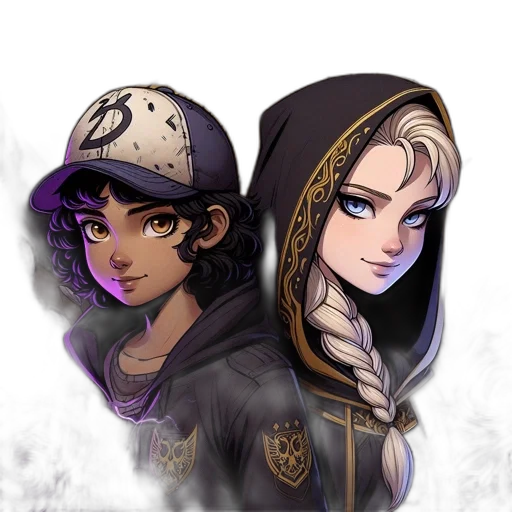 fantasy art, concept art, pixel art, anime transparent PNG cut-out