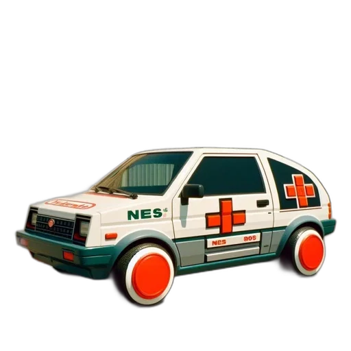 car, weapon, 3d render, concept art transparent PNG cut-out