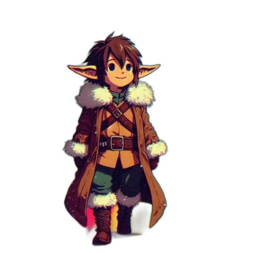 staff, jacket, dragon, sword transparent PNG cut-out