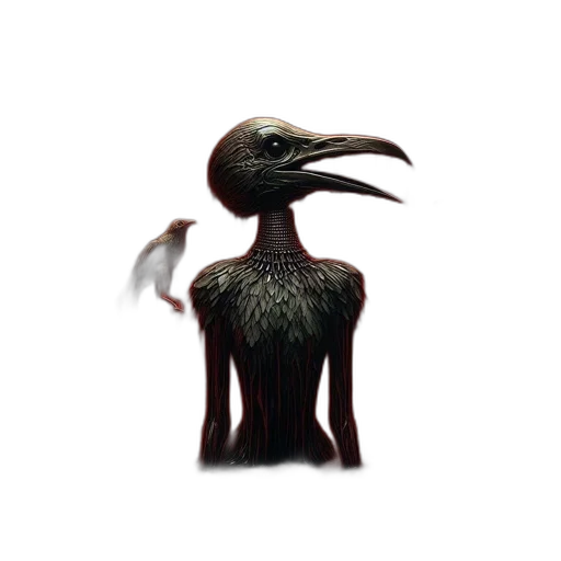 creature, animal, mask, staff transparent PNG cut-out