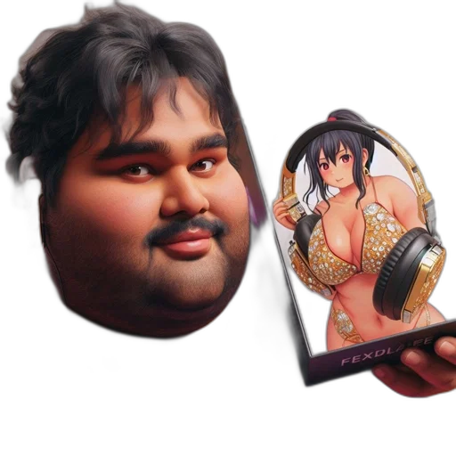 weapon, face, food, creature transparent PNG cut-out