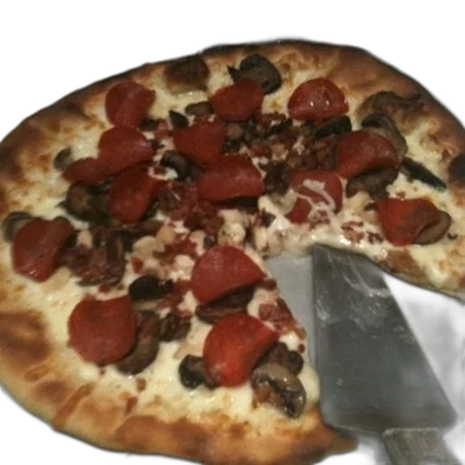 food, weapon, 3d render, photorealistic transparent PNG cut-out
